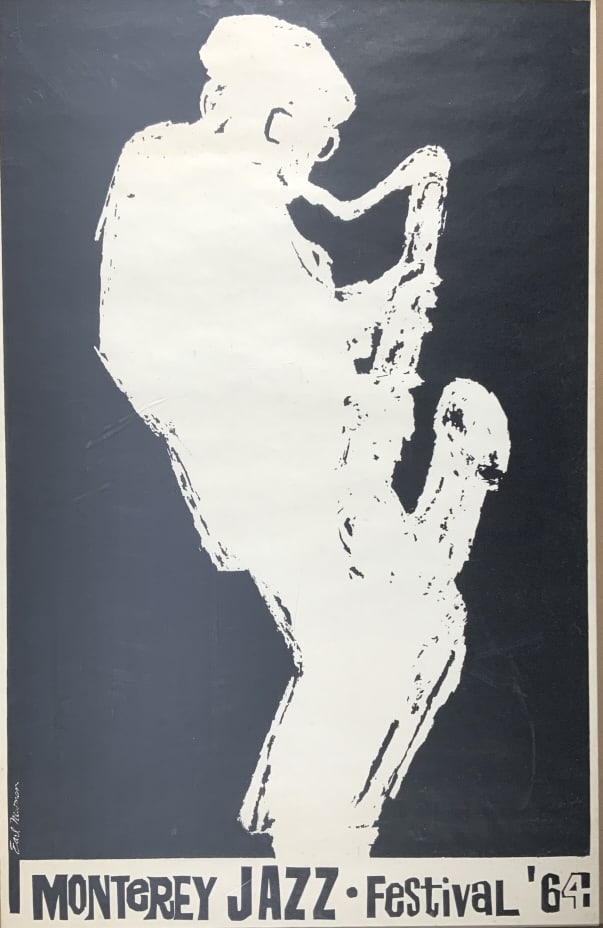 Earl Newman, 1964, Monterey Jazz Festival, MCM (1 of 9)