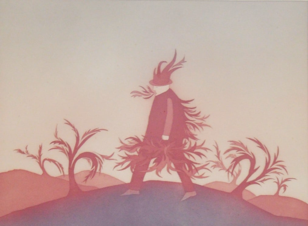 Jean-Michel Folon, Colored etching (1 of 6)