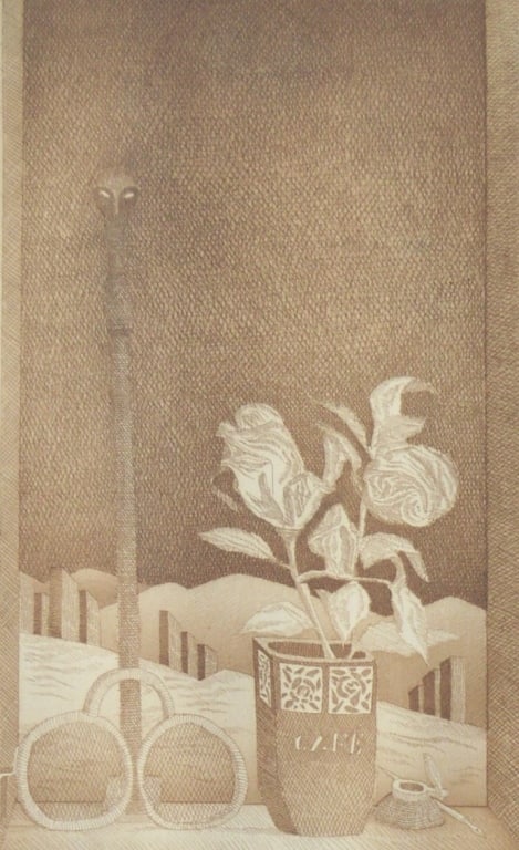 Jean-Michel Folon (1934 - 2005) Etching (1 of 5)