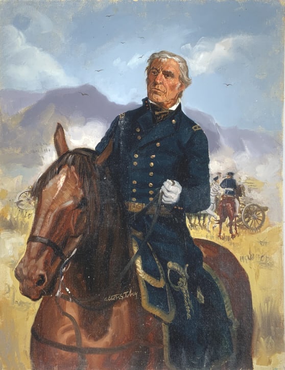 Alton S. Tobey, Zachery Taylor- Battle of Buena Vista (1 of 9)