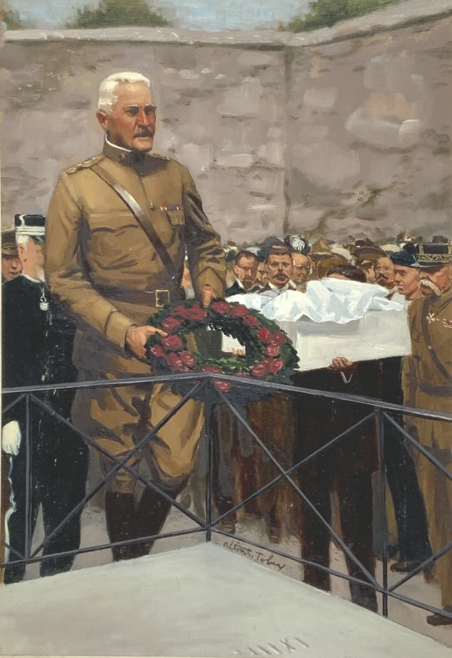 Alton S. Tobey, Gen. Pershing, Tomb of unknown Soldier (1 of 8)