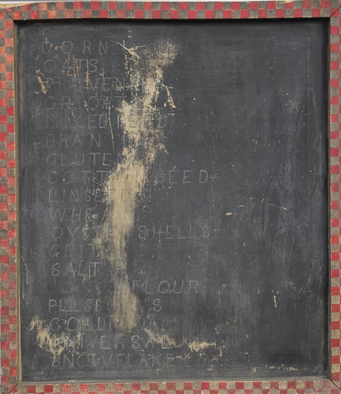 Old Menu Sign, folk art (1 of 4)