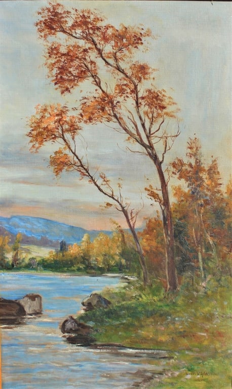 Lucie Malfilatre, River landscape (1 of 5)