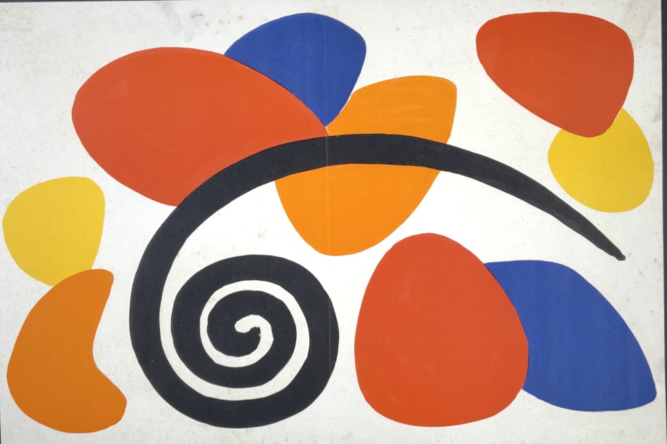 Alexander Calder, Lithograph Abstrct II, modern (1 of 10)