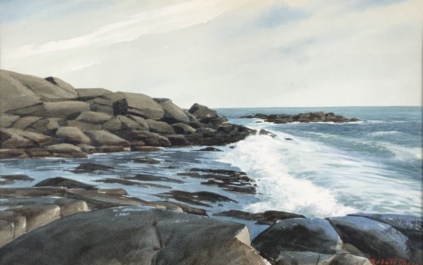 Robert Chase,Rocky coastline (1 of 7)