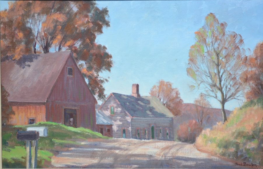 Nord Bowlen, Red barn in fall (1 of 5)