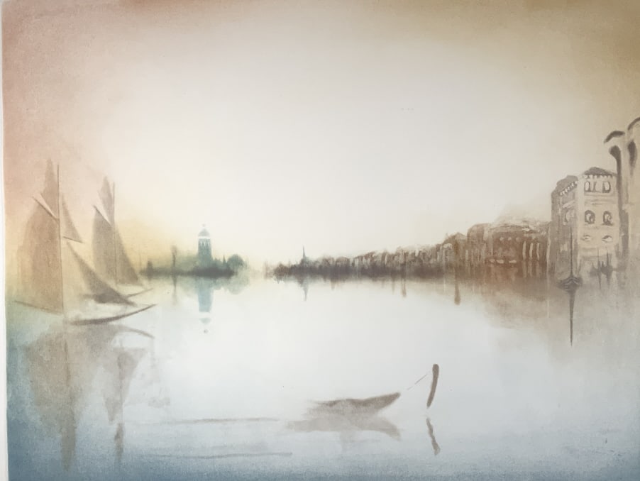 M. J.  Wells,  Evening mist, Foggy harbor (1 of 8)