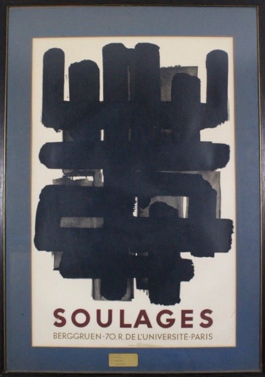 Pierre Soulages (born 1919) (1 of 3)