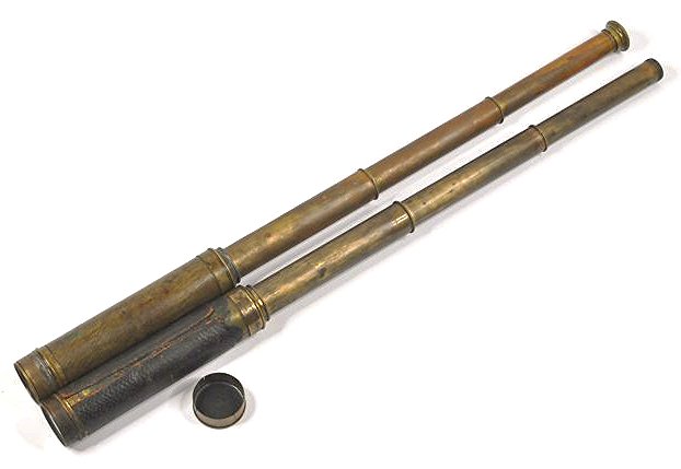 Fine pair of antique telescopes  BECK, Philadelphia (1 of 6)