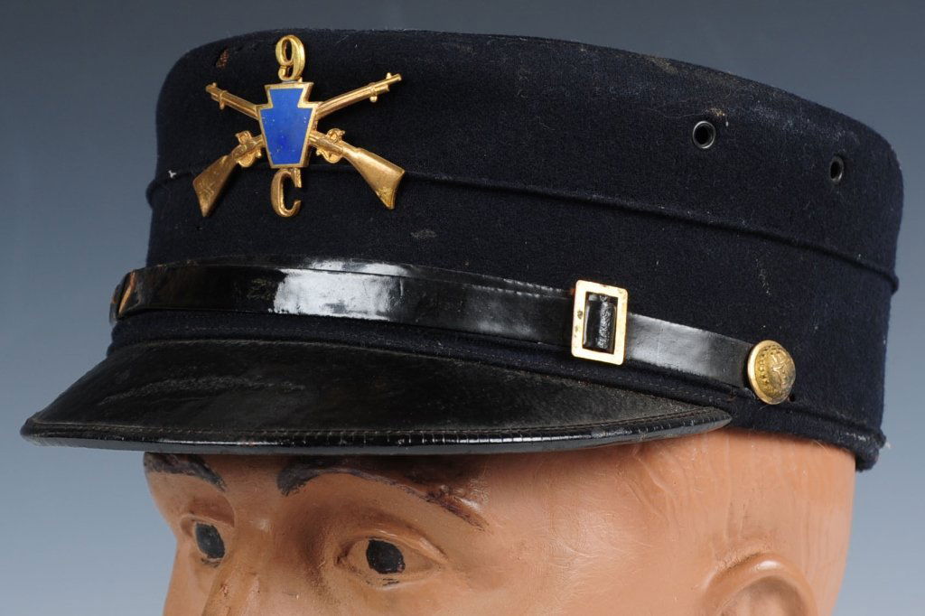 CIRCA 1895 INFANTRY SERVICE CAP (1 of 7)