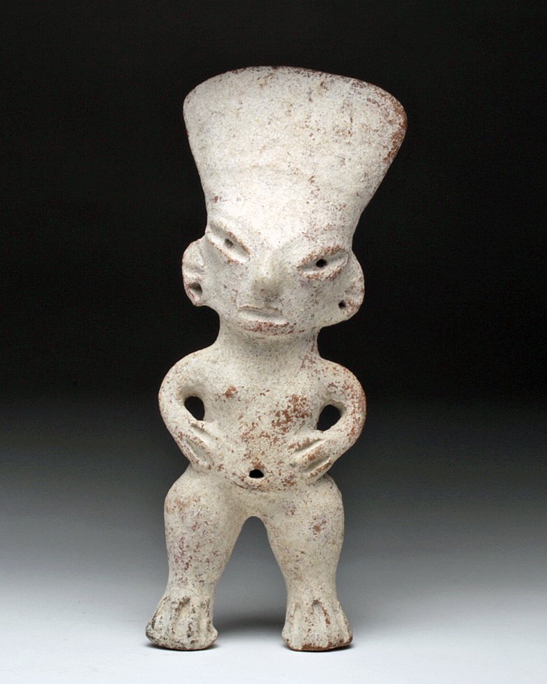 Tall / Rare Standing Tlatilco Figure - 3000 Years Old (1 of 4)