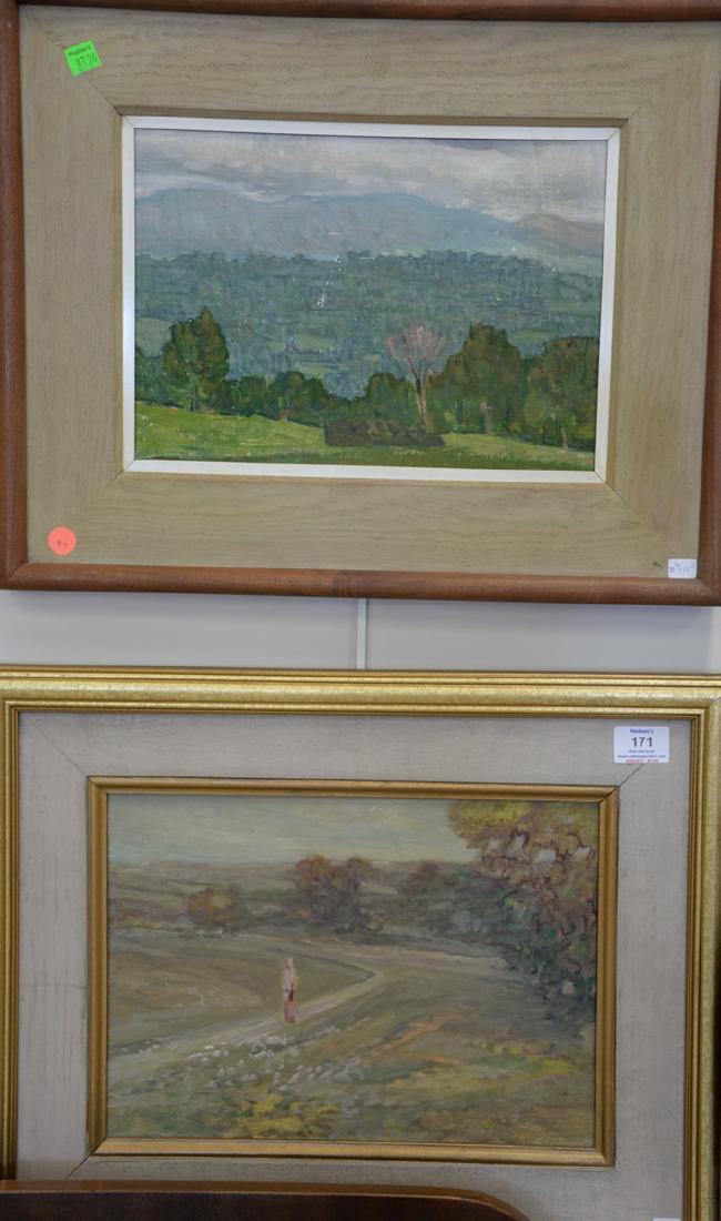 Three oil on board paintings (Russian or European) (1 of 3)