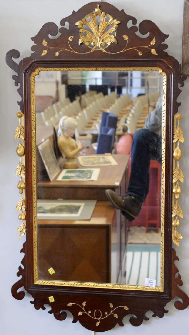 Two Chippendale style mirrors including one Margolis (1 of 3)