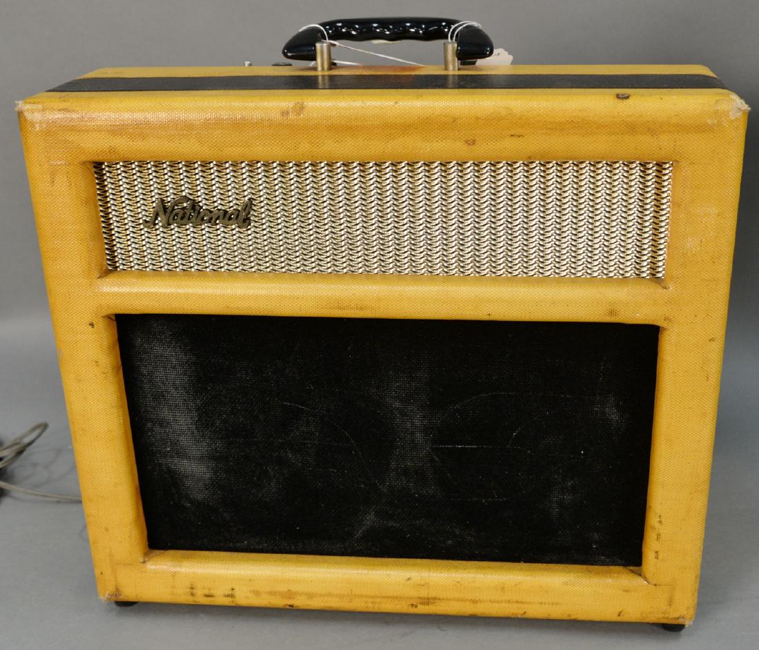 1960 National Tremo-Tone guitar amp along with original (1 of 2)