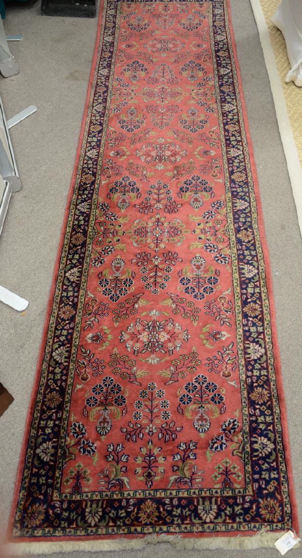 Oriental runner. 2'6" x 10'2" (1 of 3)