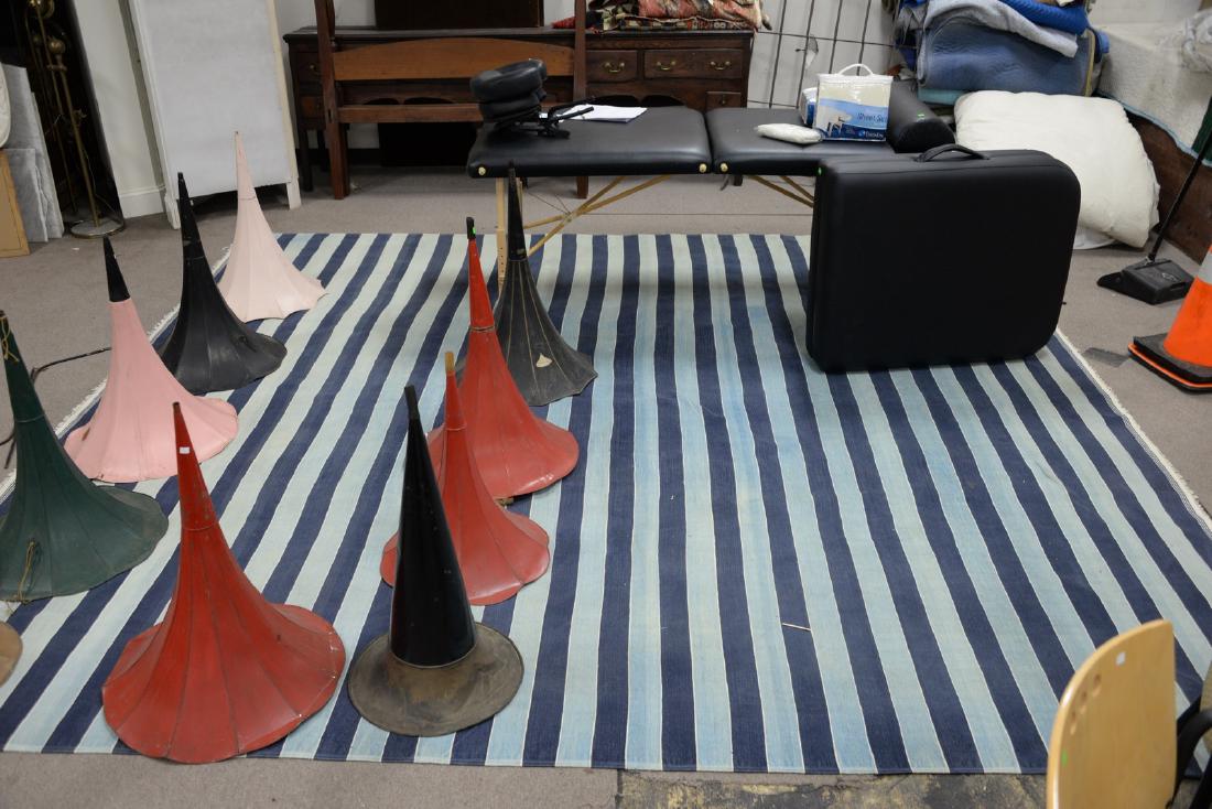 Flatweave carpet, 11'6" x 12'3". (1 of 3)