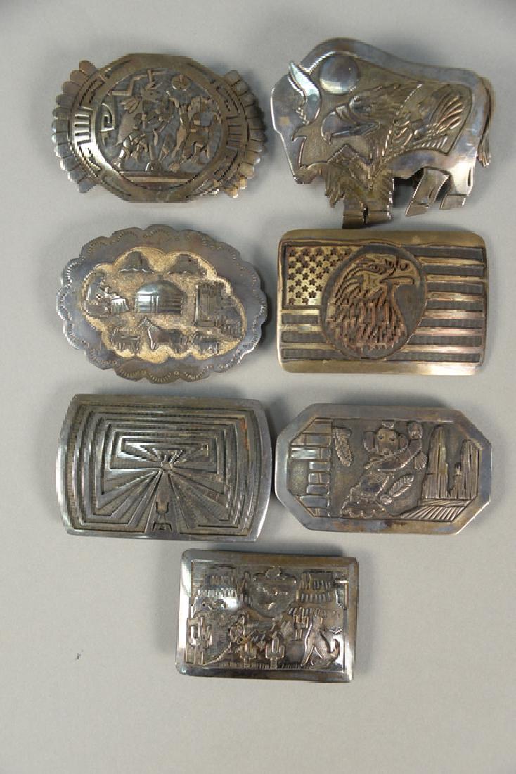 Seven sterling Southwest U.S. Navajo Native American (1 of 7)