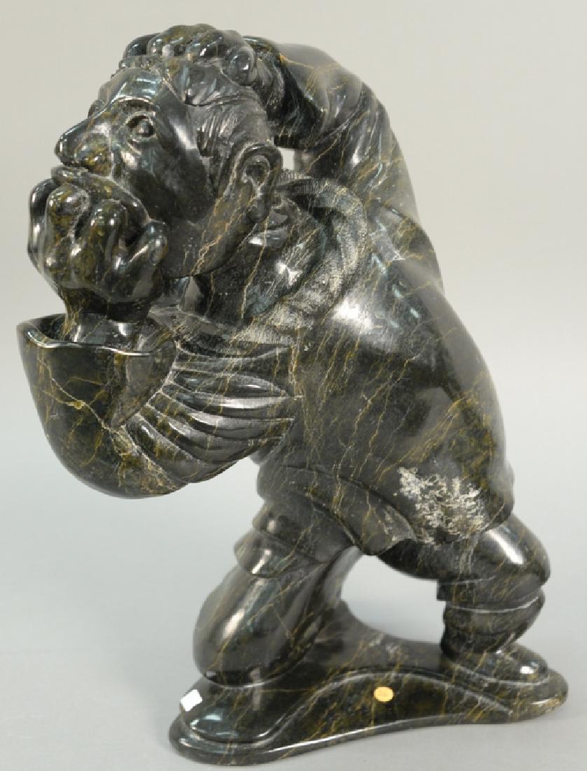 Inuit Eskimo carving, Iyola Kingwatsiak (1933-2000), (1 of 4)