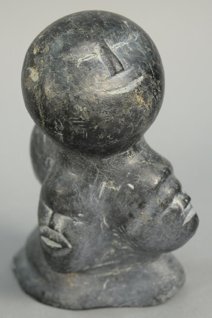 Inuit Eskimo Carving Silas Aittauq (b. 1933) Baker Lake (1 of 3)
