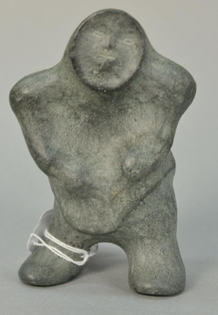 Inuit Eskimo carving Dominic Kingilik (b. 1/1/39) Baker (1 of 2)