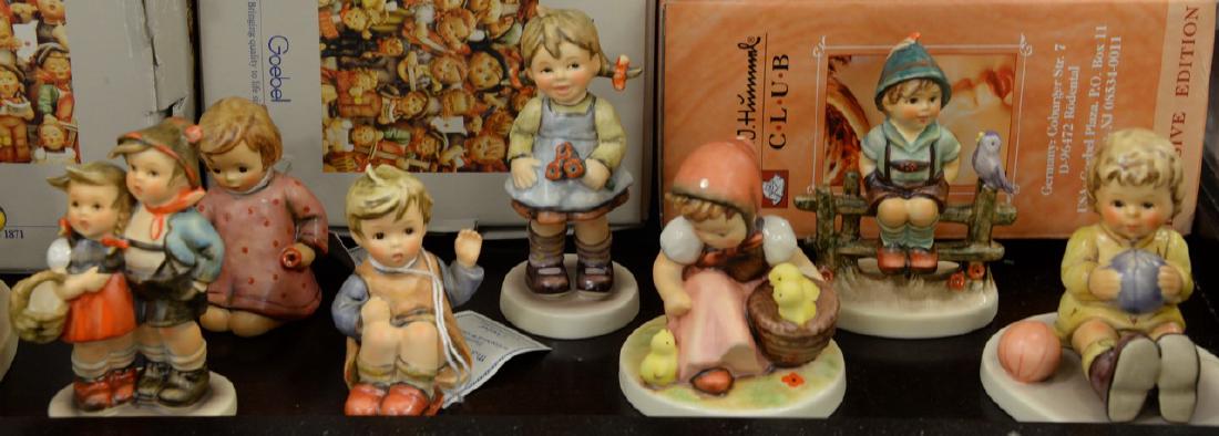 Group of fifteen Goebel Hummel figures, all with (1 of 3)