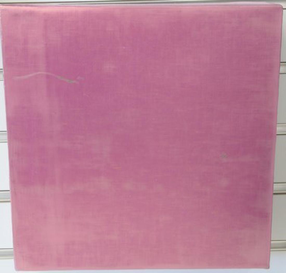 David Simpson (1928) oil on canvas "Side Effect" signed (1 of 6)