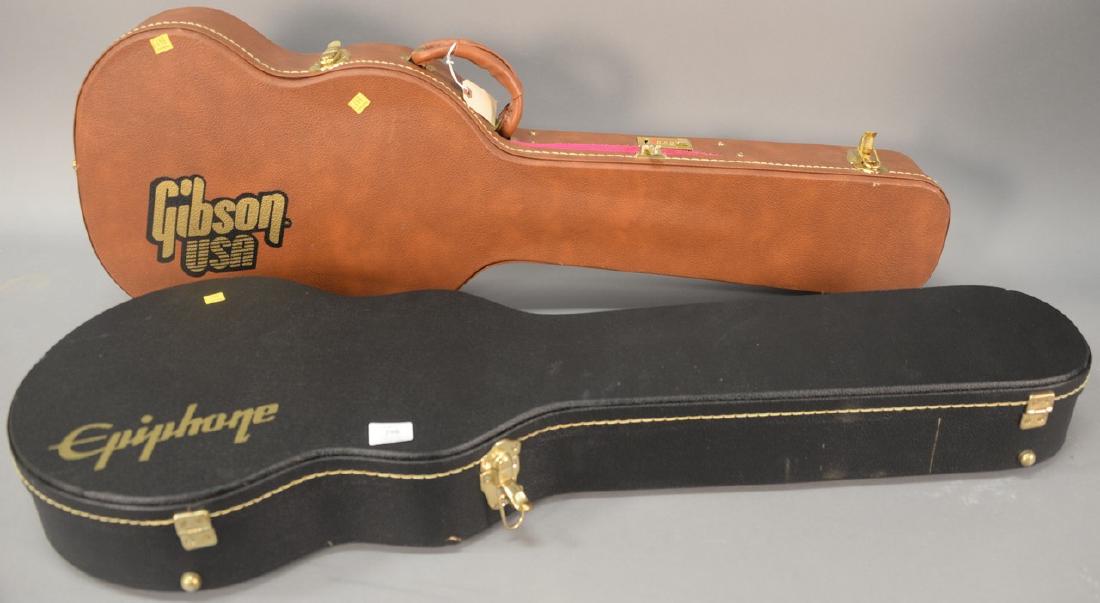 Two vintage 1990's guitar cases including Gibson SG USA (1 of 4)