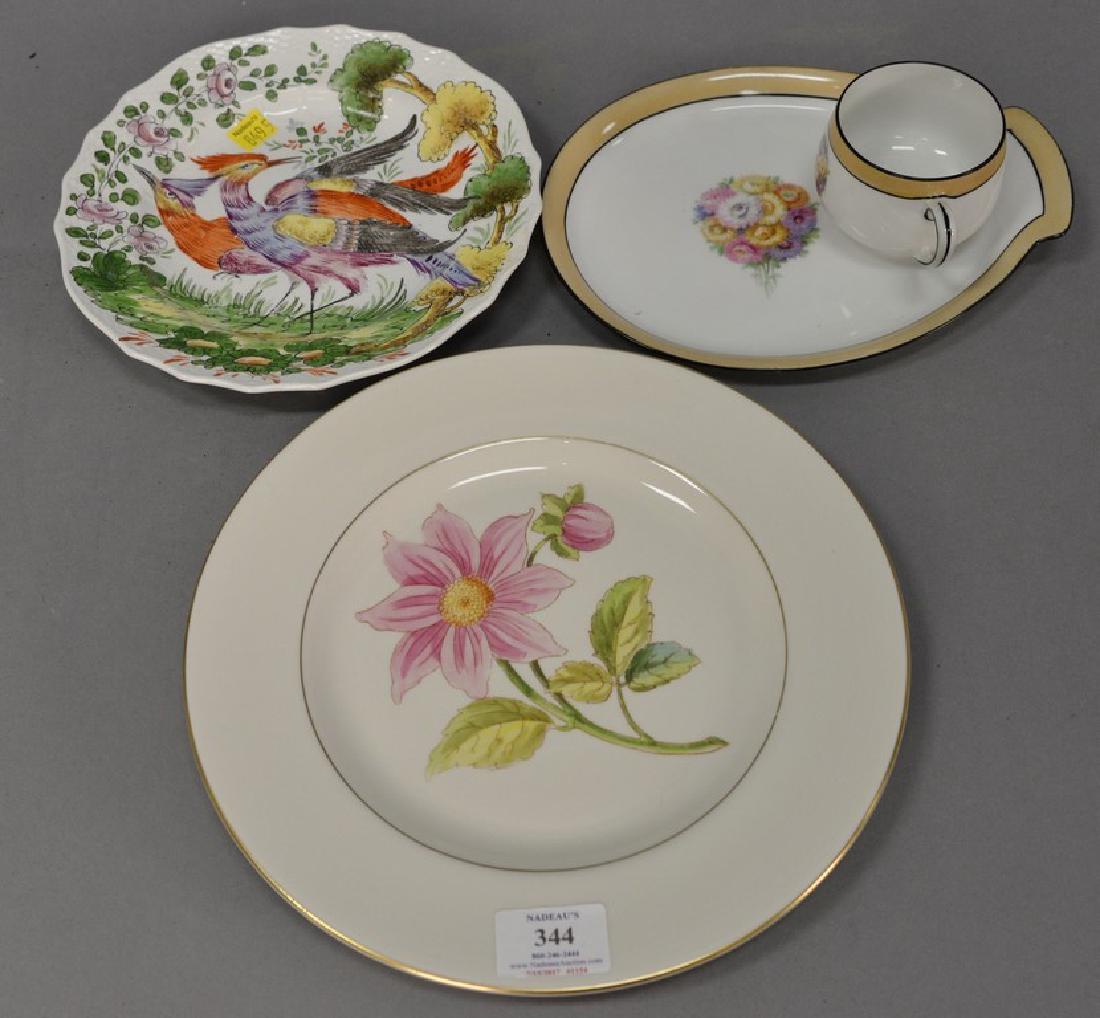 Three sets of plates including Pickard, Chelsea, and (1 of 4)