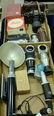Two box lots: Camera group lot to include E. Leitz fan