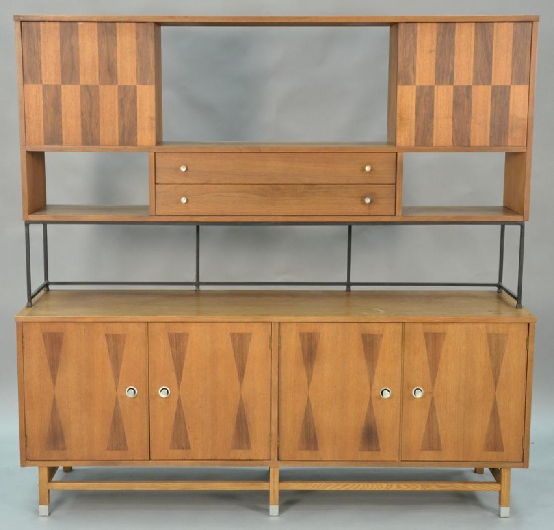 Danish style sideboard by Stanley with patterned (1 of 8)