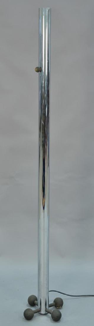 Chrome torchiere high intensity 1980's floor lamp. ht. (1 of 3)