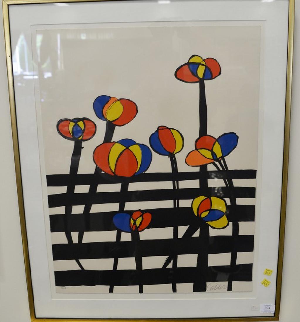Alexander Calder (1898-1976), colored lithograph, (1 of 5)