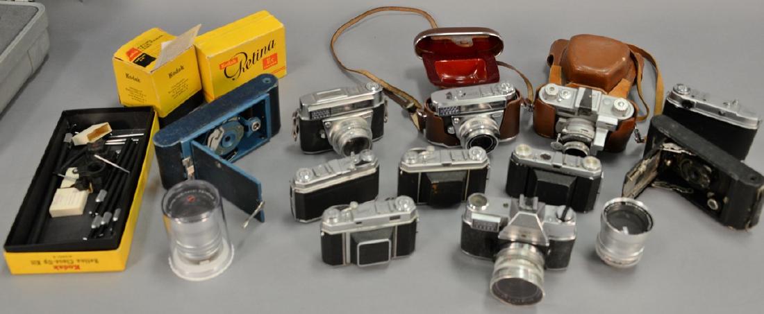 One box lot: Kodak camera lot including Kodak Rainbow (1 of 10)