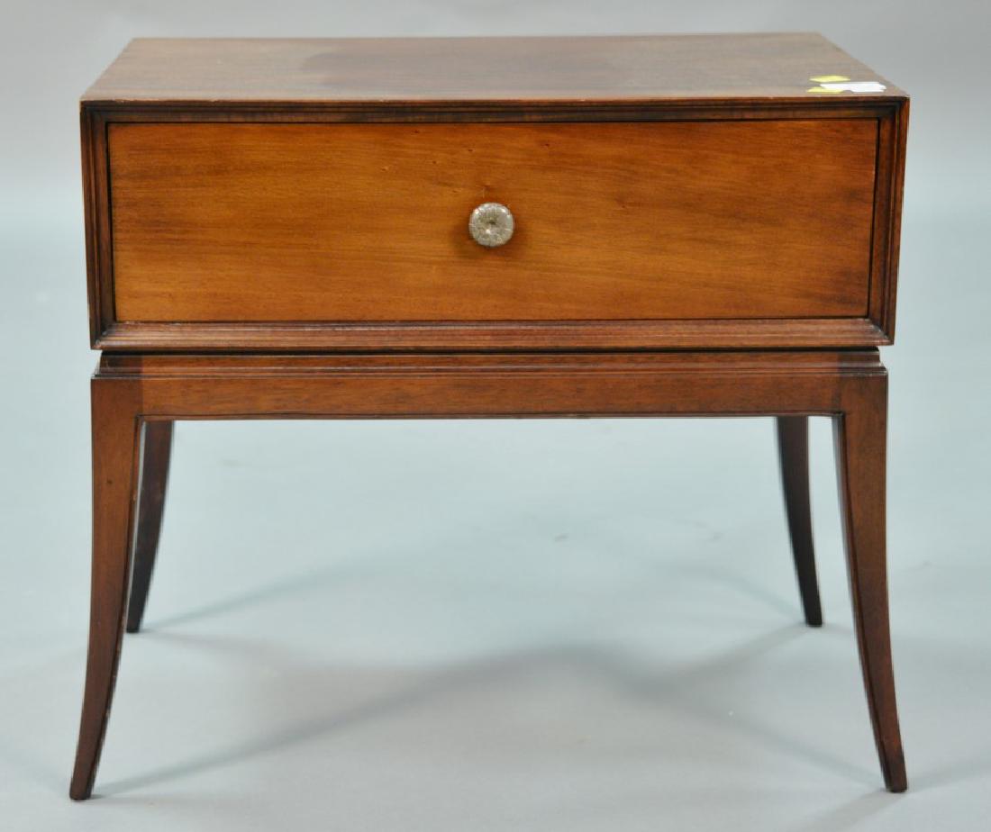 Tommi Parzinger chest on stand with sabre legs. ht. 21, (1 of 5)