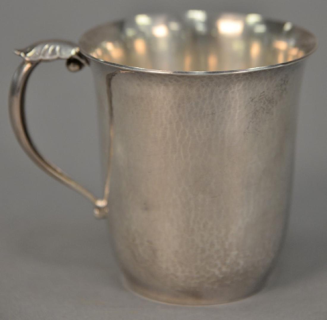Georg Jensen sterling silver youth cup in acorn (1 of 4)