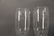 Pair of Sheffield candlesticks with hurricane etched - 3