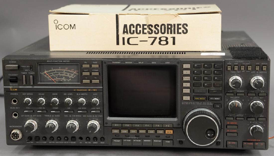 IcomIC-781 HF ham radio transceiver. (1 of 5)