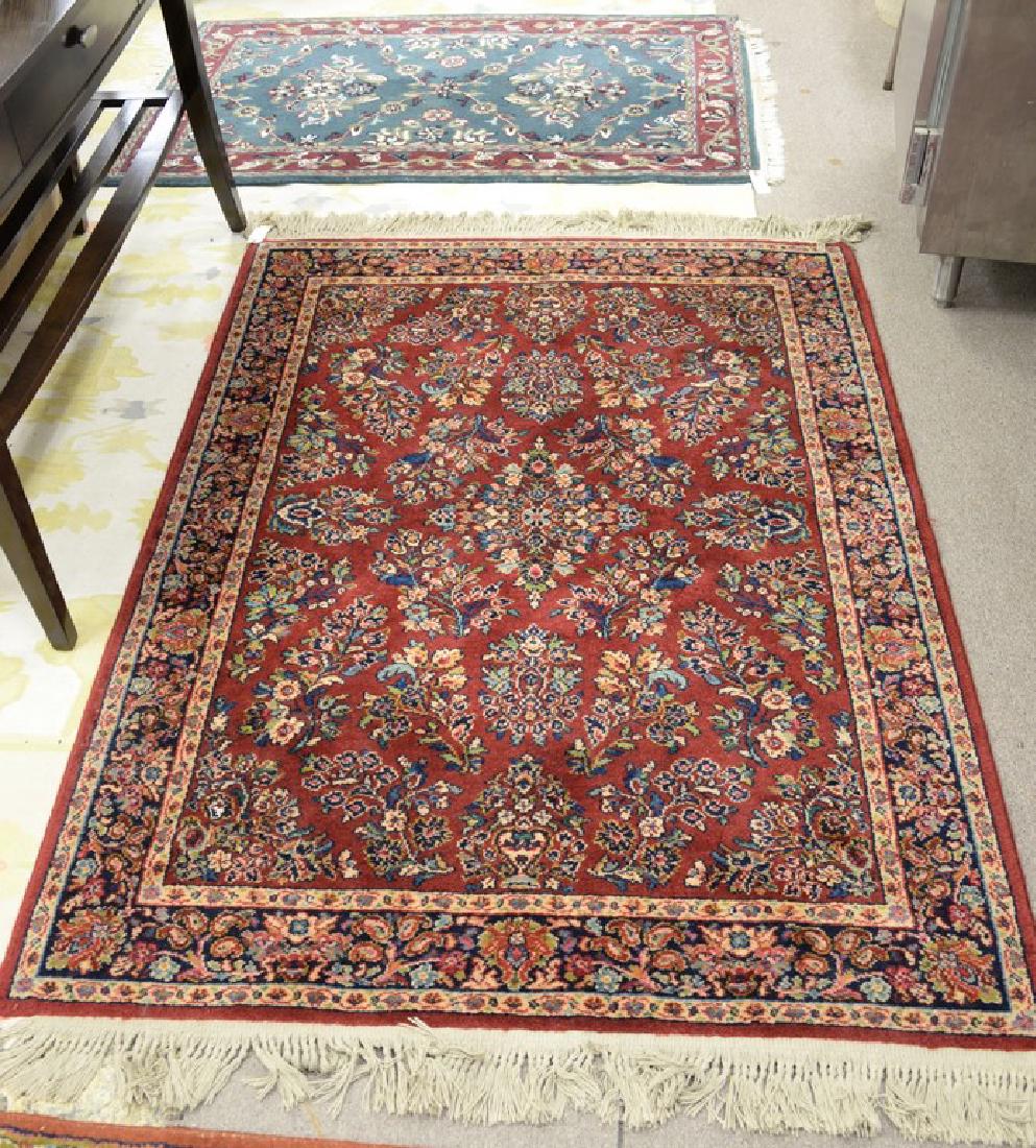 Three Oriental style rugs, (3'4" x 5'3"), (3'5" x 7'), (1 of 5)