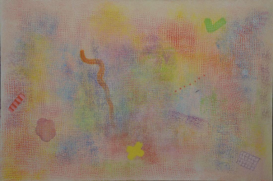 Robert Natkin (1930-2010), oil on canvas, Abstract, (1 of 7)