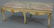 Louis XV style coffee table with rouge marble top, set