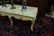 Louis XV style coffee table with rouge marble top, set - 3