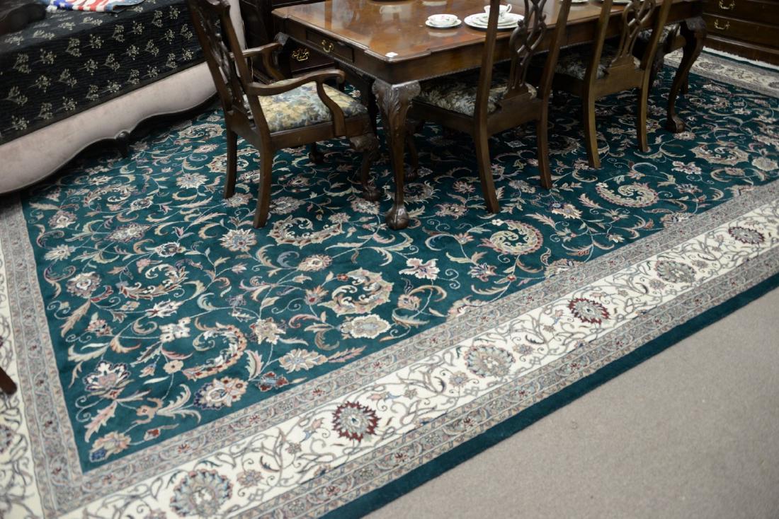 Contemporary Oriental carpet. 12' x 17'7" Provenance: (1 of 6)