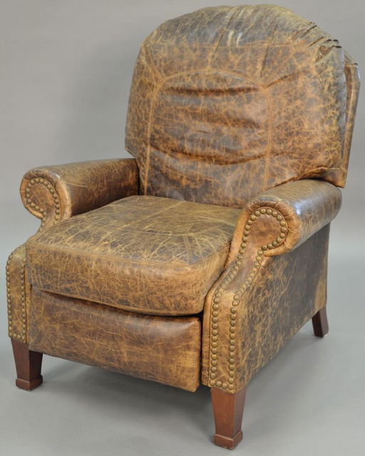 Bradington Young Leather Recliner Chair