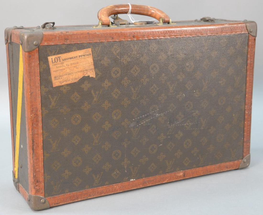Louis Vuitton suitcase with label inside Louis Vuitton, (1 of 6)