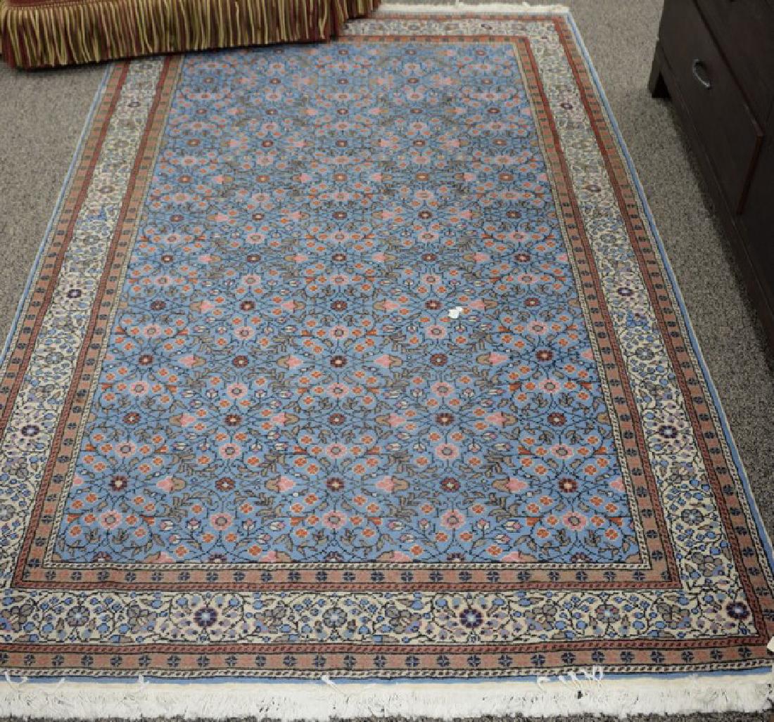 Oriental throw rug. 4'8" x 7'4" (1 of 3)