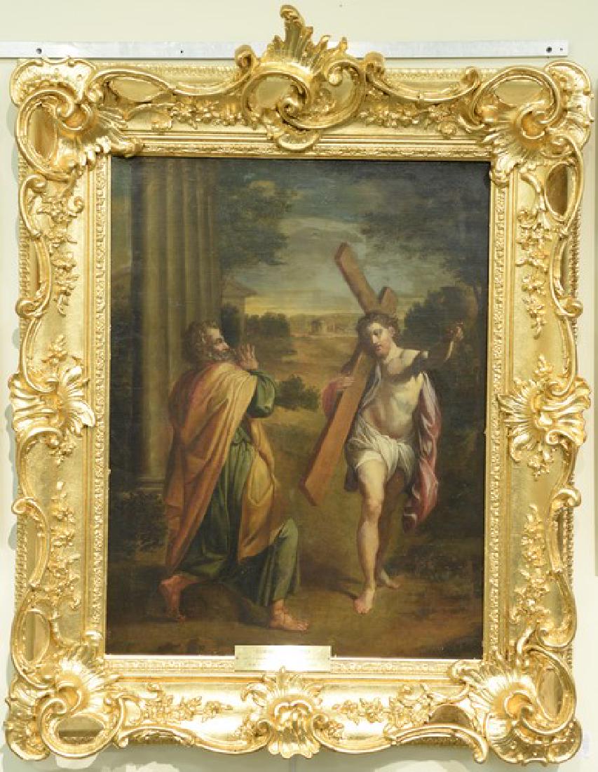 Oil on canvas  Copy of Annibale Carraccis  17th/18th (1 of 7)