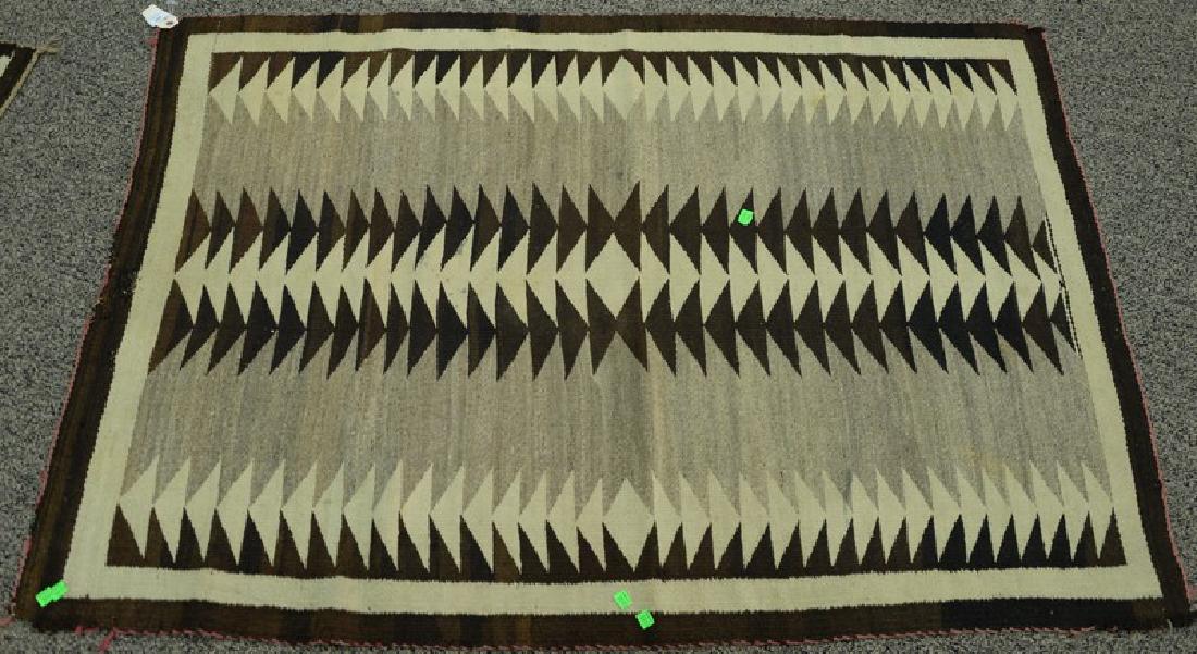 American Indian rug.  3'5" x 5' (1 of 3)