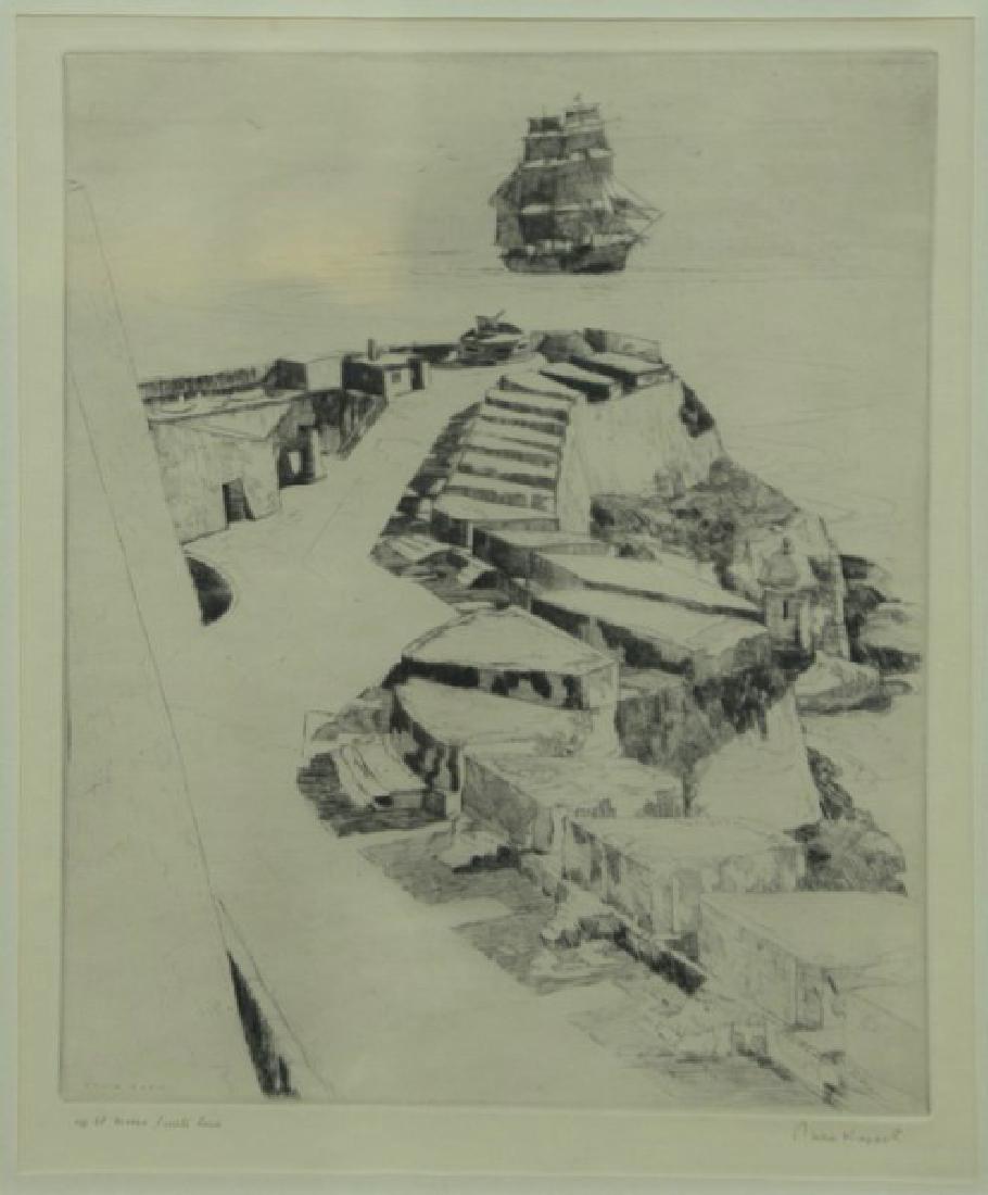 Philip Kappel (1901-1981)  four drypoint etchings  (1) (1 of 4)