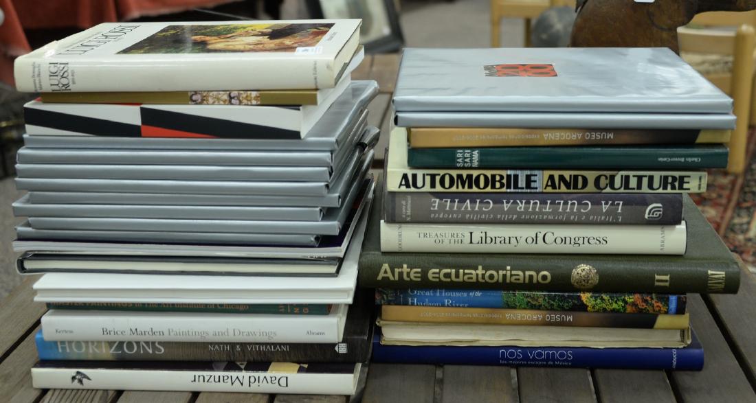 Lot of thirty coffee table books from collection of (1 of 2)