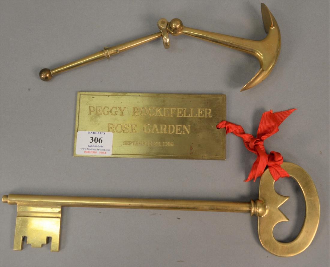 Two Rockefeller memorabilia items including a heavy (1 of 5)